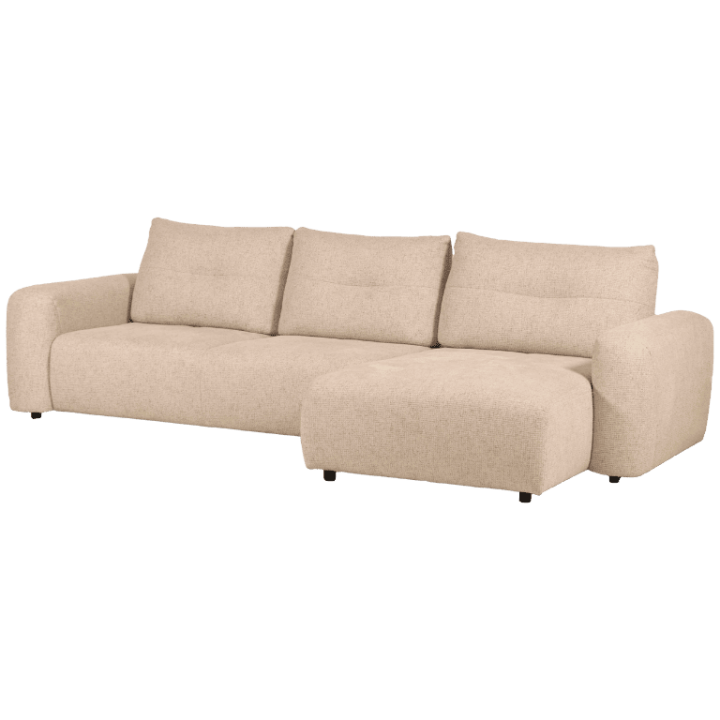 Canapé avec chaise longue à droite Boher
