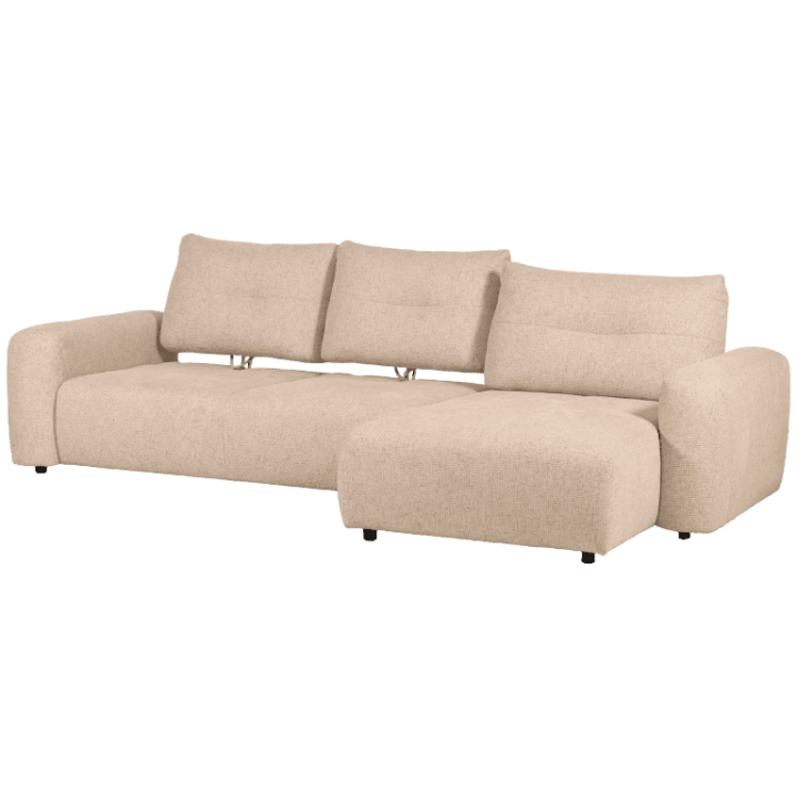 Canapé avec chaise longue à droite Boher