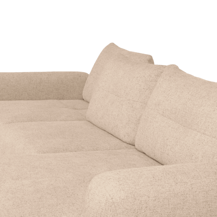 Canapé avec chaise longue à droite Boher