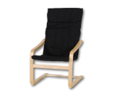 Fauteuil Paris noir