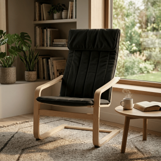 Fauteuil Paris noir