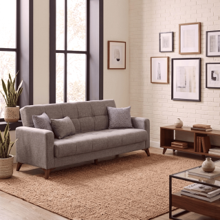 Sofa Convertible Argos Marron