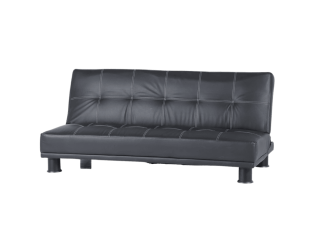 Canapé convertible Riva noir