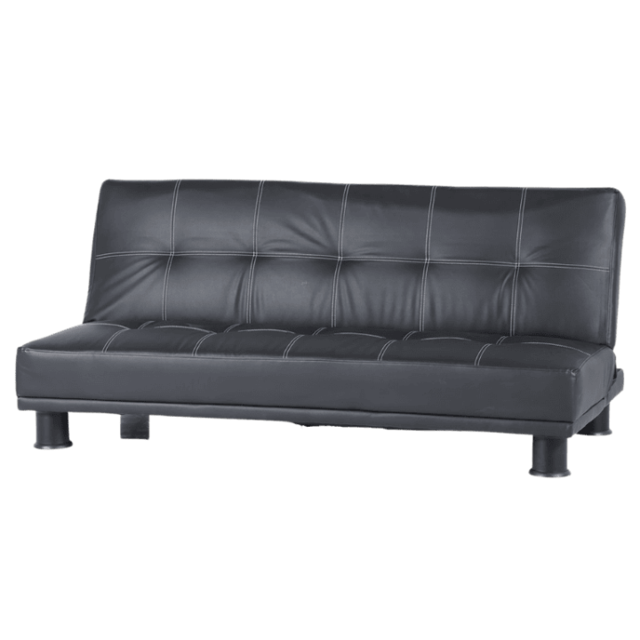 Canapé convertible Riva noir