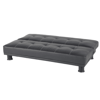 Canapé convertible Riva noir