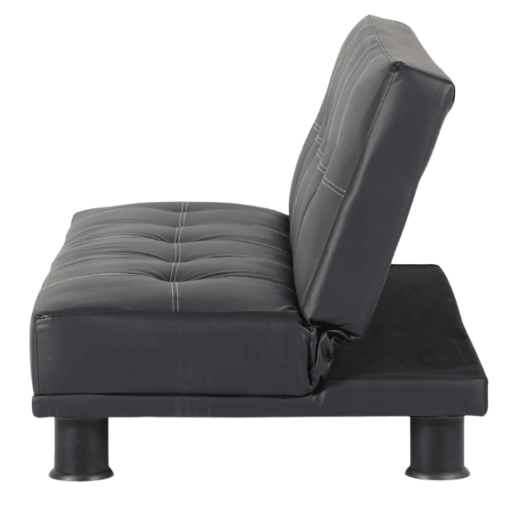 Canapé convertible Riva noir