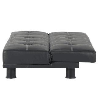 Canapé convertible Riva noir