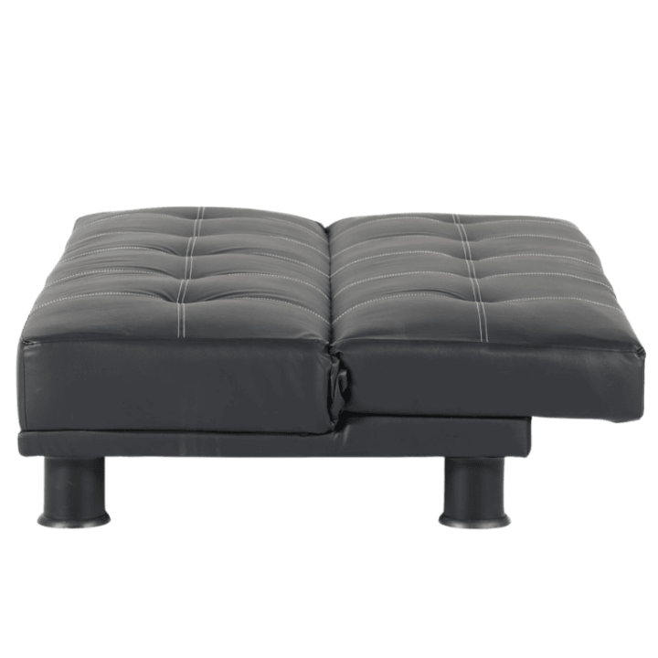 Canapé convertible Riva noir