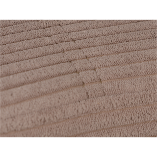 Salon panoramique Latte beige cotelé