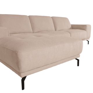 Salon d'angle d'angle Murcia beige