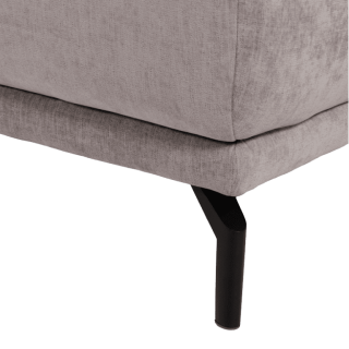 Salon d'angle droit Murcia gris