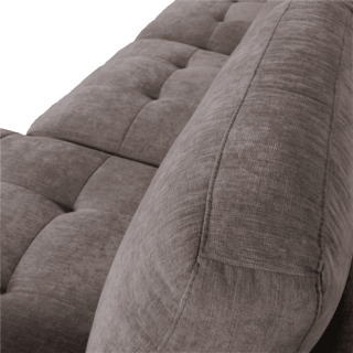 Salon d'angle droit Murcia gris