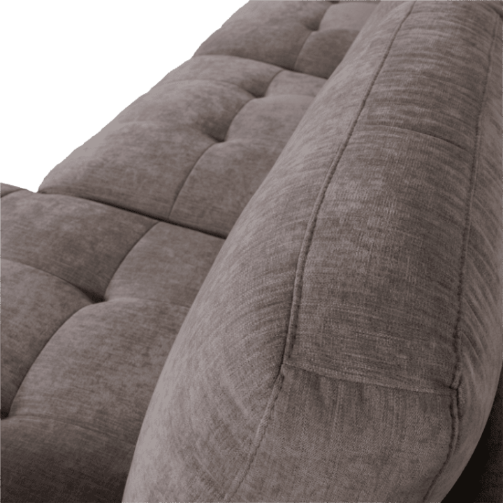 Salon d'angle droit Murcia gris