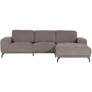 Salon d'angle droit Murcia gris