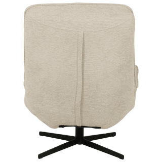 Fauteuil Yvone tissu beige