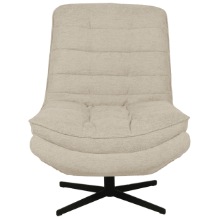 Fauteuil Yvone tissu beige