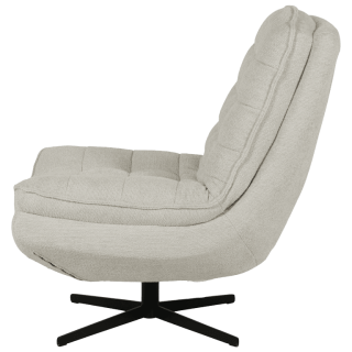 Fauteuil Pivotant Yvone silver