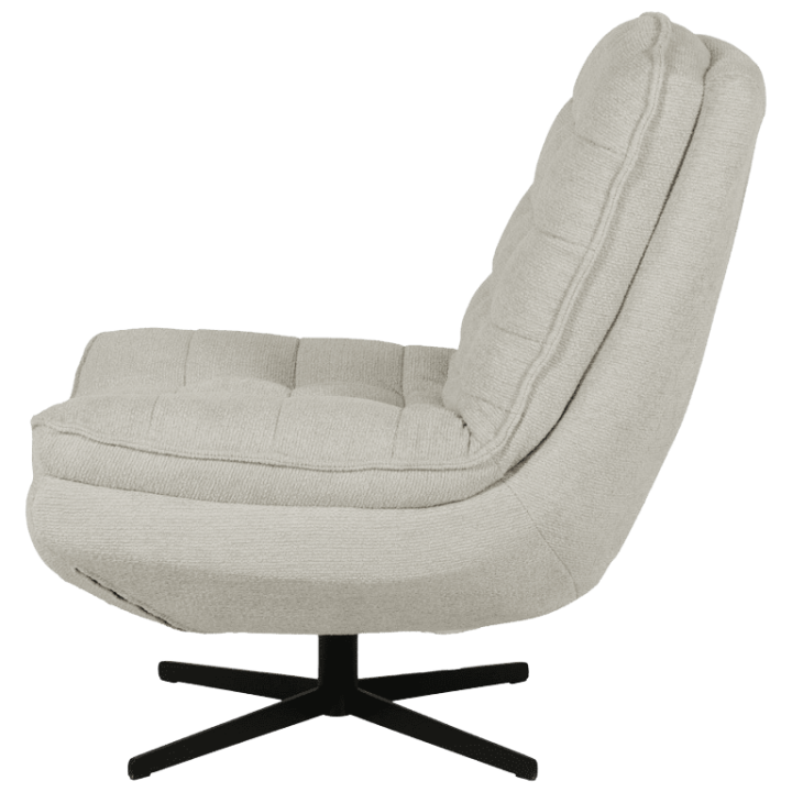 Fauteuil Pivotant Yvone silver