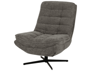 Fauteuil Pivotant Yvone gris foncé