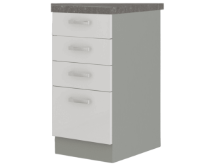 Bas 40 4T Bianka blanc