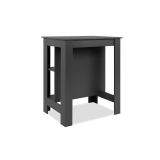 Table bar Atlanta - 003776 - ardoise foncé et anthracite