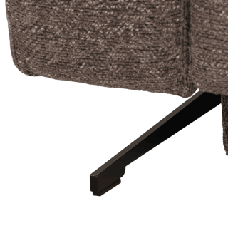 Salon d'angle droit Willow gris anthracite