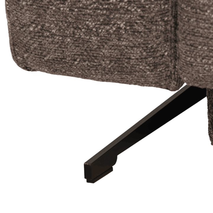 Salon d'angle droit Willow gris anthracite