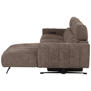 Salon d'angle droit Willow gris anthracite