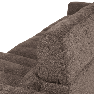 Salon d'angle droit Willow gris anthracite