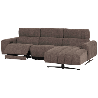 Salon d'angle droit Willow gris anthracite