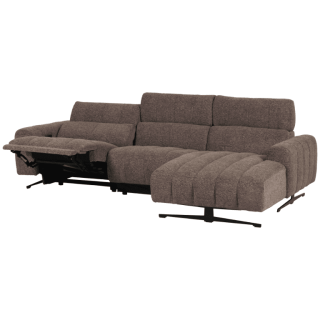 Salon d'angle droit Willow gris anthracite