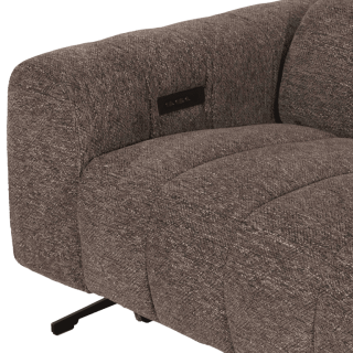 Salon d'angle droit Willow gris anthracite