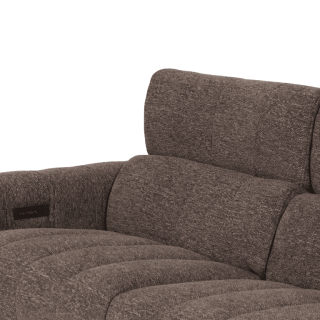 Salon d'angle droit Willow gris anthracite