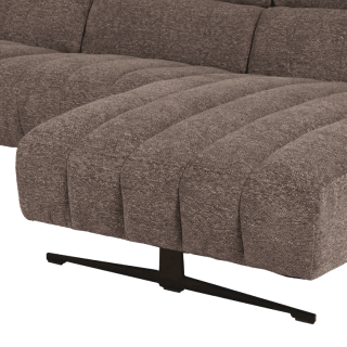Salon d'angle droit Willow gris anthracite