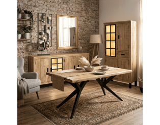 Salle à manger Kali - Dressoir, table et bar
