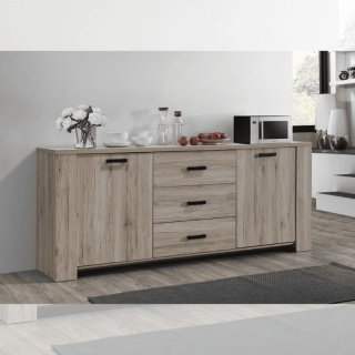 Dressoir Ollevier chêne san remo