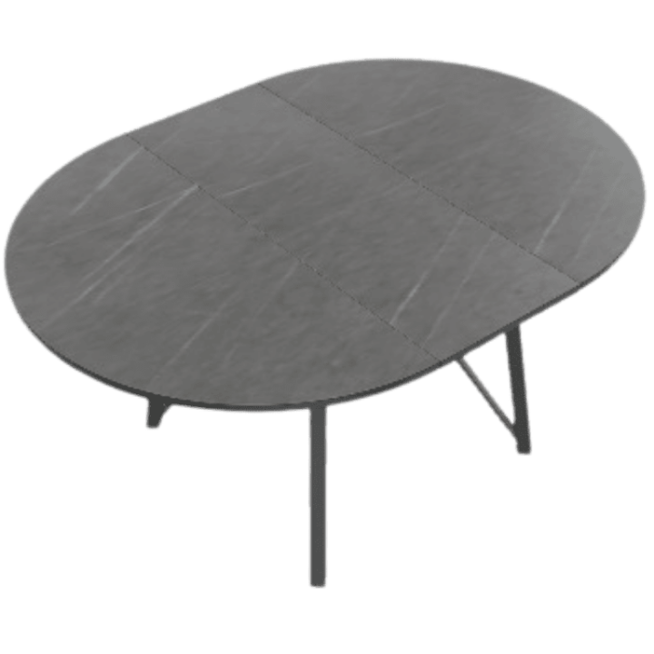 Table ronde avec allonge Wacko 120D EP79 HP06