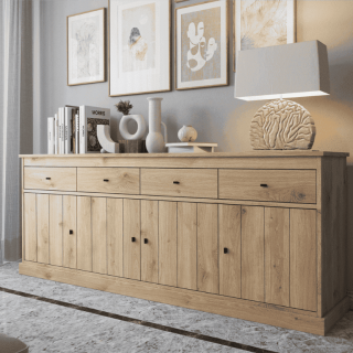 Dressoir Valencia chêne clair