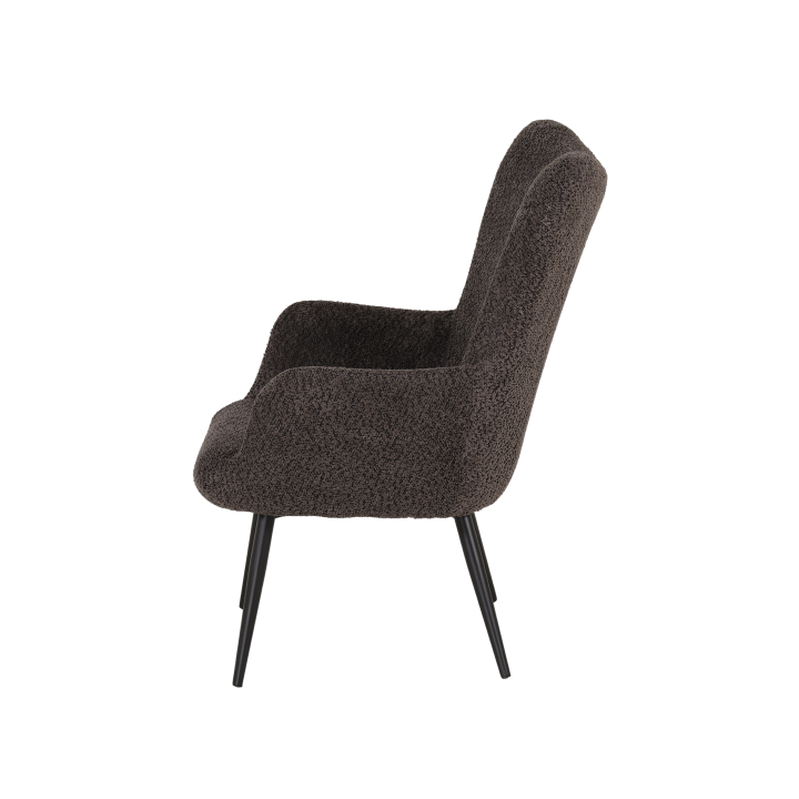 Fauteuil Biblo gris foncé