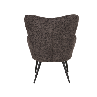 Fauteuil Biblo gris foncé