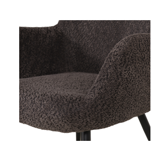 Fauteuil Biblo gris foncé