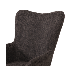 Fauteuil Biblo gris foncé