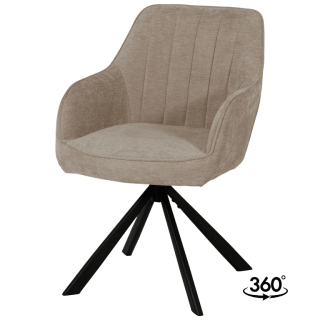 Chaise Nova taupe