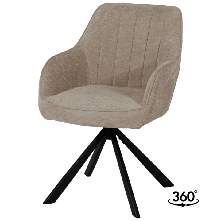 Chaise Nova taupe