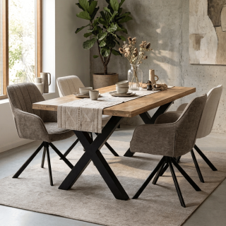 Chaise Nova taupe