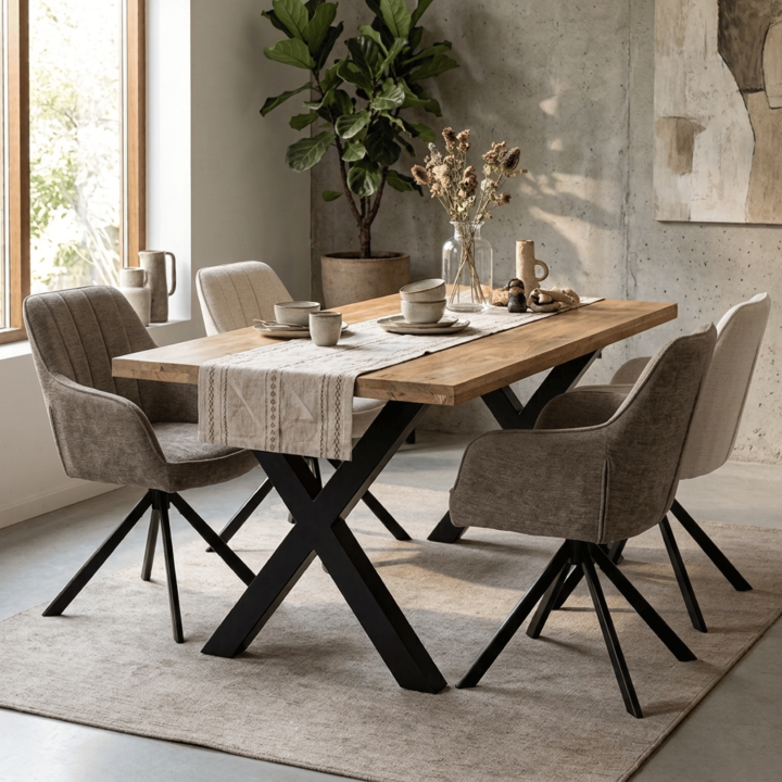 Chaise Nova taupe