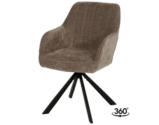 Chaise Nova marron