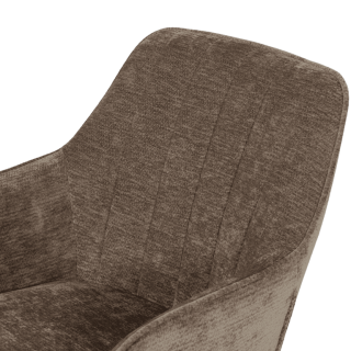 Chaise Nova marron