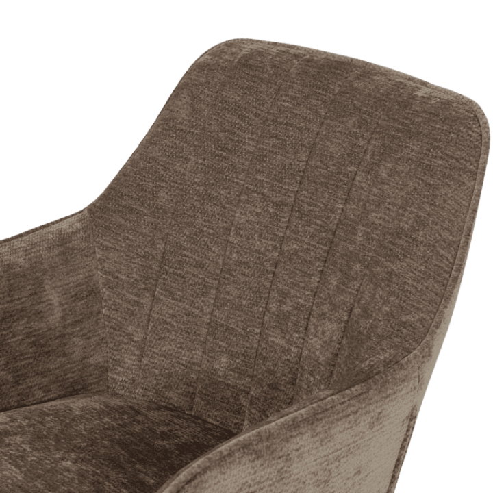 Chaise Nova marron