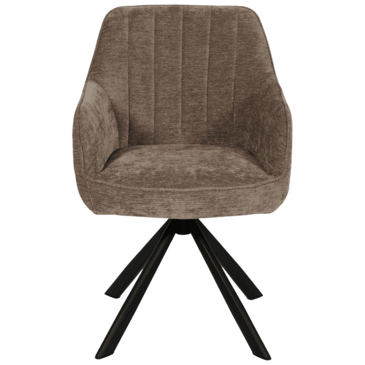 Chaise Nova marron